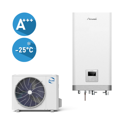 Airwell Wellea Split 12,1/12,0kW šilumos siurblys Airwell Wellea Split 12,1/12,0kW šilumos siurblys