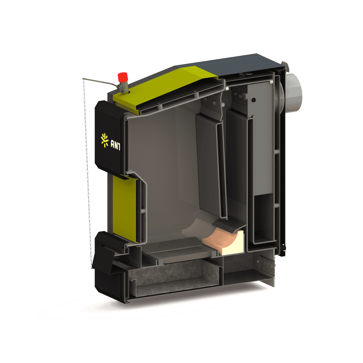 Antara K 25kW kieto kuro katilas 1 Antara K 25kW kieto kuro katilas 1