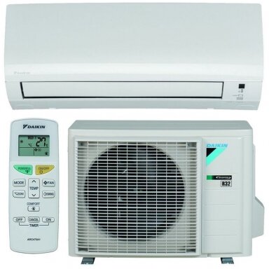 Daikin Sensira FTXF25F/RXF25F 2.5/2.8kW oro kondicionierius Daikin Sensira FTXF25F/RXF25F 2.5/2.8kW oro kondicionierius
