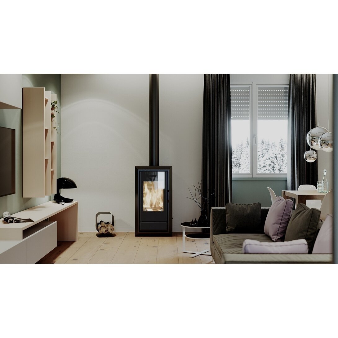 Defro Home plieninė krosnelė Ignis, 9kW 1
