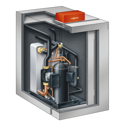 Geoterminis šilumos siurblys Viesmann Vitocal 300-G 4,3Kw 2 Geoterminis šilumos siurblys Viesmann Vitocal 300-G 4,3Kw 2