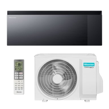 Hisense Air Master QK25WM0BG / AS25WM0EW šilumos siurblys oras-oras 2,6/3,2kW Hisense Air Master QK25WM0BG / AS25WM0EW šilumos siurblys oras-oras 2,6/3,2kW
