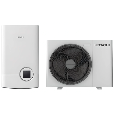 Hitachi air H2O 400 šilumos siurblys oras / vanduo HZKF12KIO / HZKF12KSO 12kW