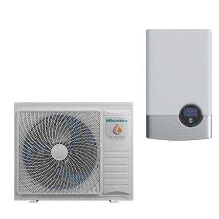 Hisense Hi Therma Split oras/vanduo šilumos siurblys 8,0/6,0kW Hisense Hi Therma Split oras/vanduo šilumos siurblys 8,0/6,0kW