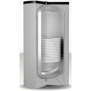Karšto vandens šildytuvas Cordivari BOLLY1 AP 200 ltr, su vienu gyvatuku, šilumokaičio plotas 1,3 m² 1