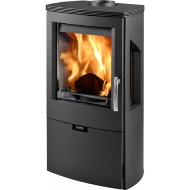 Krosnelė Thorma Wikantica, juodos spalvos, 8kW Krosnelė Thorma Wikantica, juodos spalvos, 8kW