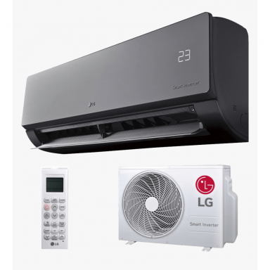 LG Artcool Mirror AC18BK oro kondicionierius 5,0/5,8kW LG Artcool Mirror AC18BK oro kondicionierius 5,0/5,8kW