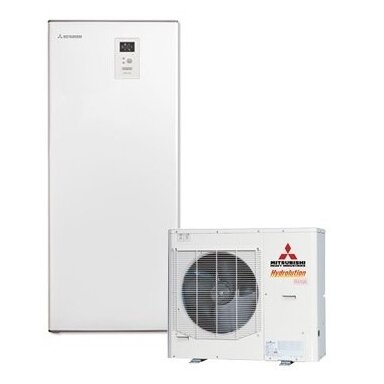 Mitsubishi Hydrolution FDCW100VNX-A / HMA100-W šilumos siurblys 10kW Mitsubishi Hydrolution FDCW100VNX-A / HMA100-W šilumos siurblys 10kW