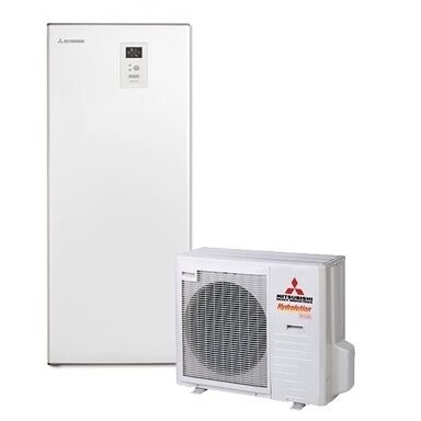 Mitsubishi Hydrolution FDCW71VNX-A / HMA100-W šilumos siurblys 9.5kW Mitsubishi Hydrolution FDCW71VNX-A / HMA100-W šilumos siurblys 9.5kW