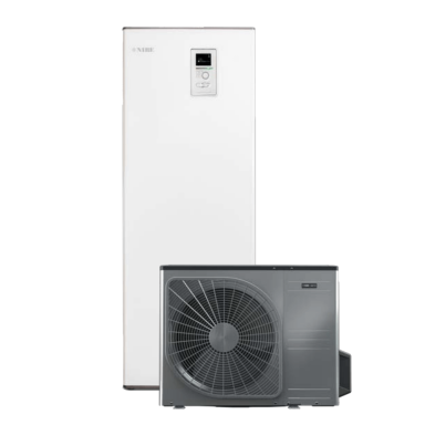 NIBE Split AMS 20-6 + BA-SVM 20-200/6 E šilumos siurblys 6kW