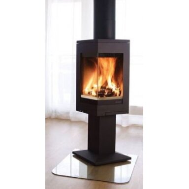 Nordpeis QUADRO 1 plieninė krosnelė 6kW Nordpeis QUADRO 1 plieninė krosnelė 6kW