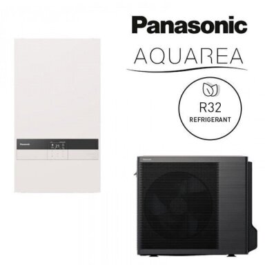 Panasonic Aquarea Bi-bloc K kartos šilumos siurblys WH-SDC0309K3E5 / WH-UDZ09KE5 Panasonic Aquarea Bi-bloc K kartos šilumos siurblys WH-SDC0309K3E5 / WH-UDZ09KE5
