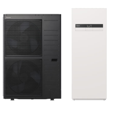 Panasonic Aquarea T-CAP K kartos 12kW oras-vanduo šilumos siurblys Panasonic Aquarea T-CAP K kartos 12kW oras-vanduo šilumos siurblys