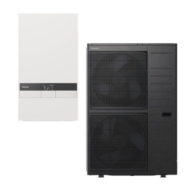 Panasonic Aquarea T-CAP Bi bloc K kartos WH-SXC09K3E8 / WH-UXZ09KE8 9kW oras-vanduo šilumos siurblys Panasonic Aquarea T-CAP Bi bloc K kartos WH-SXC09K3E8 / WH-UXZ09KE8 9kW oras-vanduo šilumos siurblys