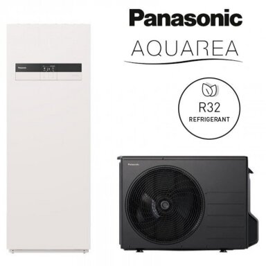 Panasonic Aquarea "Viskas viename" K kartos šilumos siurblys WH-ADC0309K3E5AN / WH-UDZ03KE5