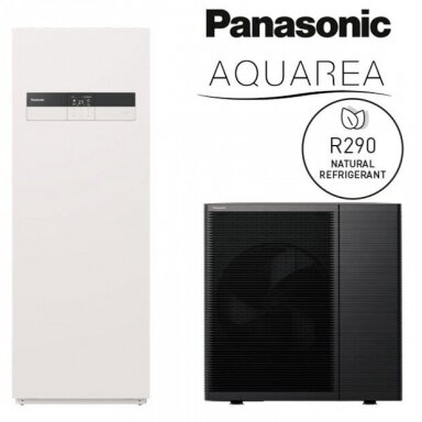 Panasonic Aquarea "Viskas viename" L kartos šilumos siurblys WH-ADC0509L6E5 / WH-WDG09LE5