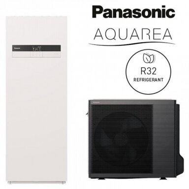 Panasonic Aquarea "Viskas viename" K kartos šilumos siurblys WH-ADC0309K3E5AN / WH-UDZ05KE5