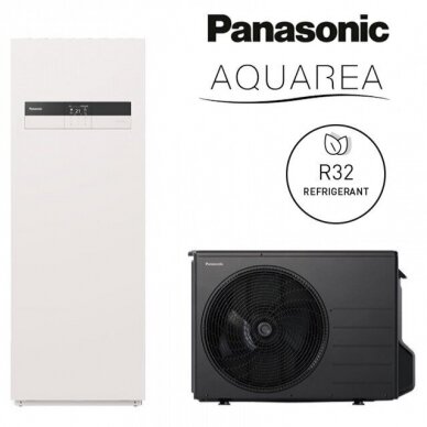 Panasonic Aquarea "Viskas viename" K kartos šilumos siurblys WH-ADC0309K6E5 / WH-UDZ03KE5