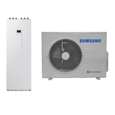 Samsung oras/vanduo šilumos siurblys 4,4/5,0kW su talpa Samsung oras/vanduo šilumos siurblys 4,4/5,0kW su talpa
