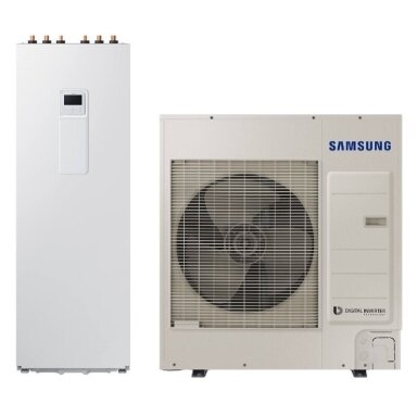 Samsung oras/vanduo šilumos siurblys 9,0/8,7kW su talpa Samsung oras/vanduo šilumos siurblys 9,0/8,7kW su talpa