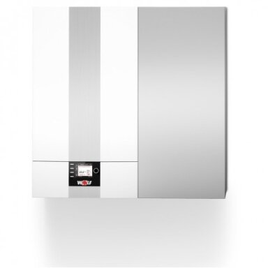 Wolf CGW 24/140 (24kW) kondensacinis pakabinamas katilas su karšto vandens šildytuvu Wolf CGW 24/140 (24kW) kondensacinis pakabinamas katilas su karšto vandens šildytuvu